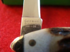 Hen & Rooster Bertram Cutlery Stag Whittler #233 DS