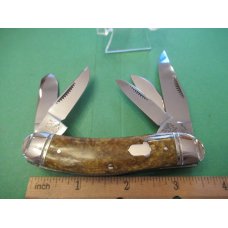 Bulldog Brand 5 Blade Brown Swirl Sowbelly