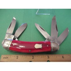 Bulldog Brand Standing Dog 1996 Red Bone 5 Blade Sowbelly