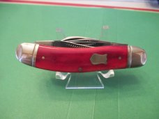 Bulldog Brand Standing Dog 1996 Red Bone 5 Blade Sowbelly 