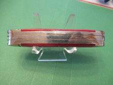 Bulldog Brand Standing Dog 1996 Red Bone 5 Blade Sowbelly 