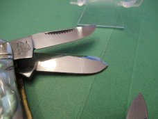 Bulldog Brand 1993 Faux Abalone 5 Blade Sowbelly