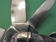 Bulldog Brand 1993 Faux Abalone 5 Blade Sowbelly