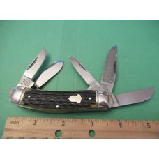 Bulldog Brand 1993 Green Bone 5 Blade Sowbelly