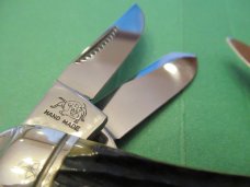 Bulldog Brand 1993 Green Bone 5 Blade Sowbelly
