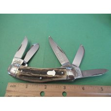 Bulldog Brand Stag 1984 Sowbelly 5 Blades
