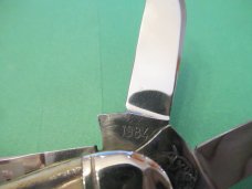 Bulldog Brand Stag 1984 Sowbelly 5 Blades