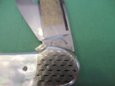 Palmetto  Cutlery Pearl Whittler Canoe 1977