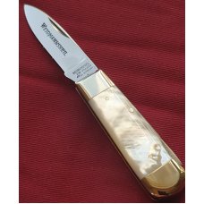 3-1/8" Lockback, Pocket Pal / Pocket Buddy, Genuine AAA-1 MOP, Weidmannsheil, Solingen, Germany