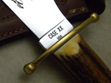 Case XX USA Stag Kodiak Hunter Fixed Blade Sheath Knife in Box Pre-1979.