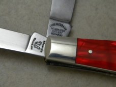 Frank Buster & Son Fight'n Rooster Germany 1 of 200 We Care Kokomo IN Stockman Knife NIB