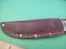 Remington Dupont Brown Bone Handle Fixed Blade  Pattern # RH4