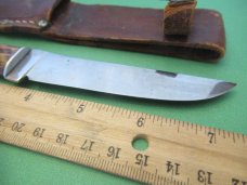 Remington Dupont Brown Bone Handle Fixed Blade  Pattern # RH4