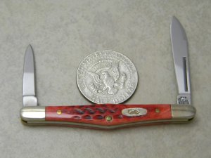 Case XX USA 8 Dot Bone 62156 SS Tuxedo Knife in Box