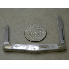 Case XX USA 8 Dot EX2156 SS Exotic Pearl Tuxedo Knife in Box