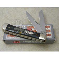 Case XX USA 2013 BH254 Buffalo Horn Trapper Knife in Box