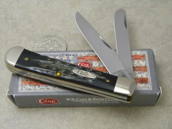 Case XX USA 2013 BH254 Buffalo Horn Trapper Knife in Box Case XX USA 2013 BH254 Buffalo Horn Trapper Knife in Box