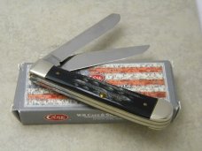 Case XX USA 2013 BH254 Buffalo Horn Trapper Knife in Box