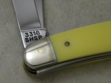 Case XX USA 1986 Yellow 3318 SS 1 of 1000 Stockman Christmas Knife - NIB