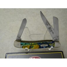 Case XX USA Sapphire Glow Corelon 9318CS Premier Edition Stockman Knife 1 of 500