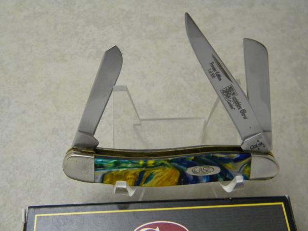 Case XX USA Sapphire Glow Corelon 9318CS Premier Edition Stockman Knife 1 of 500 Case XX USA Sapphire Glow Corelon 9318CS Premier Edition Stockman Knife 1 of 500