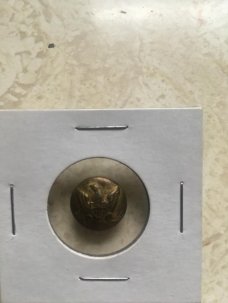 CIVIL WAR SOLDIERS CHANGE PURSE AND SMALL EAGLE UNIFORM BUTTON