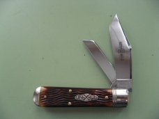 GREAT EASTERN 2019 OIL FIELD JACK WITH AUTUMN GOLD JIGGED BONE  SCALES