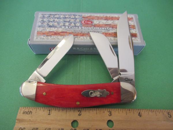 Case XX   Smooth Red Bone Sowbelly Pattern # TB6339 SS