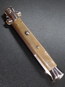 11" Honey  horn Italian Stiletto. SKM Armando Beltrame 