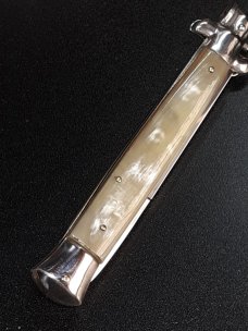 11" Honey  horn Italian Stiletto. SKM Armando Beltrame 