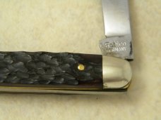 F.A. Bower Import Co. Fabico Solingen Germany #68 Bone Pen Knife 1970-1980