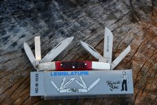 Legislature (Honest Abe) 6 blade  Redbone 3 3/4 " closed # M-1335