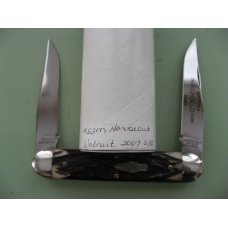 GREAT EASTERN 2007 EQUAL END CIGAR HORSECUT WALNUT BONE