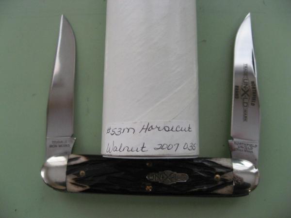 GREAT EASTERN 2007 EQUAL END CIGAR HORSECUT WALNUT BONE GREAT EASTERN 2007 EQUAL END CIGAR HORSECUT WALNUT BONE