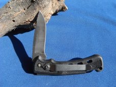 Buck Knives Model 442 Bucklite Lock-back Knife. Blade marked "Last production year El Cajon, CA.