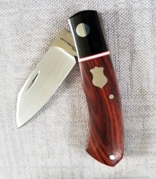 Willem Steenkamp Dino full size KNIFE,Cocobolo and Micarta,WSLIP,New,4", N690