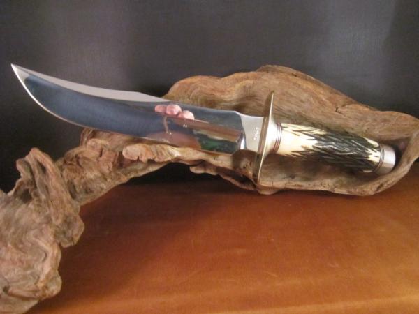 SOLD Steve Voorhis MACV- SOG Fighting Bowie Knife #31518 01/21