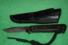Rare Vintage Robert Parrish Fixed Blade Knife
