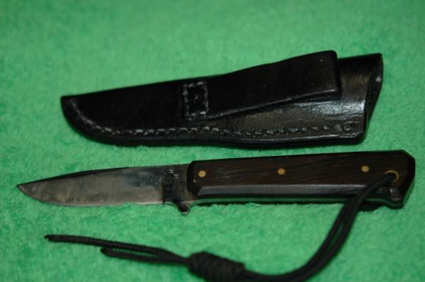 Rare Vintage Robert Parrish Fixed Blade Knife