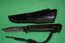 Rare Vintage Robert Parrish Fixed Blade Knife