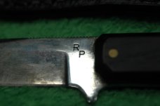 Rare Vintage Robert Parrish Fixed Blade Knife