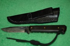 Rare Vintage Robert Parrish Fixed Blade Knife