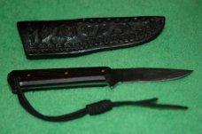 Rare Vintage Robert Parrish Fixed Blade Knife