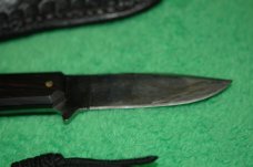 Rare Vintage Robert Parrish Fixed Blade Knife