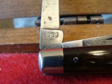 Case Baby Premium Stockman #6333 Green Bone 1940-64