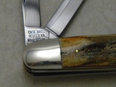 Case Brothers Bradford PA  USA 1990 Genuine Stag Tested XX 53091 Large Whittler Knife