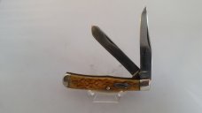 Western boulder Co Large Trapper 691with Rogers bones 1950s