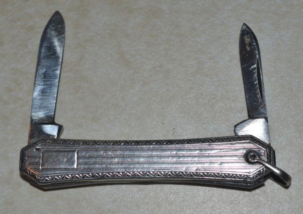 Esemco Sterling Silver small pen knife with bail Esemco Sterling Silver small pen knife with bail