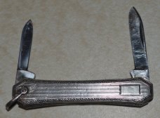 Esemco Sterling Silver small pen knife with bail