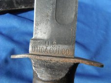 Cutco knives military/marine corps/Ka-Bar style  knife with original sheath. Sharp! Made in the USA!